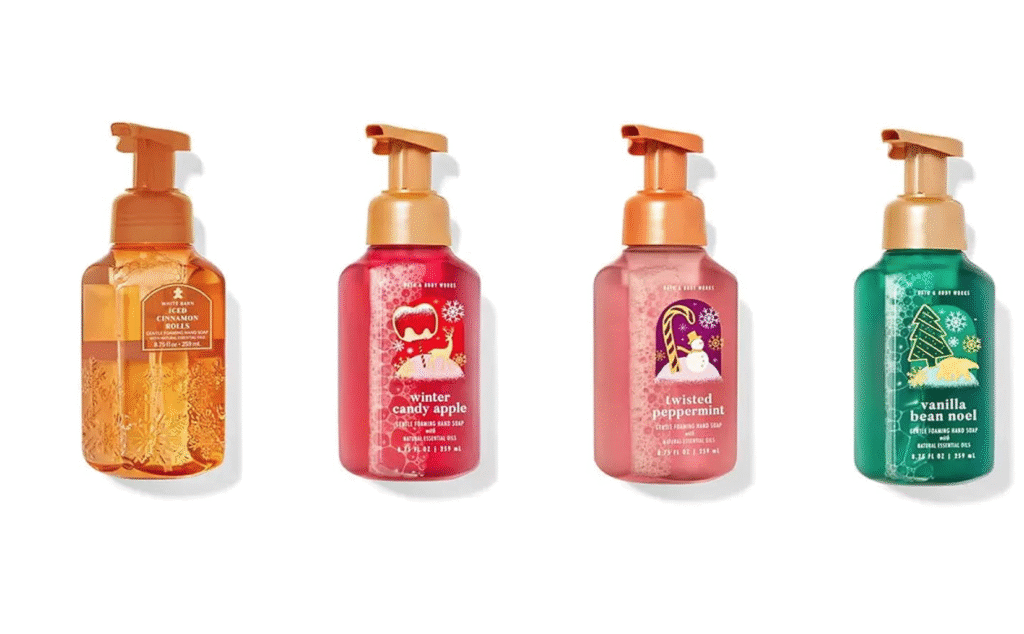 christmas gift ideas for teachers - holiday (seasonal) hand soap