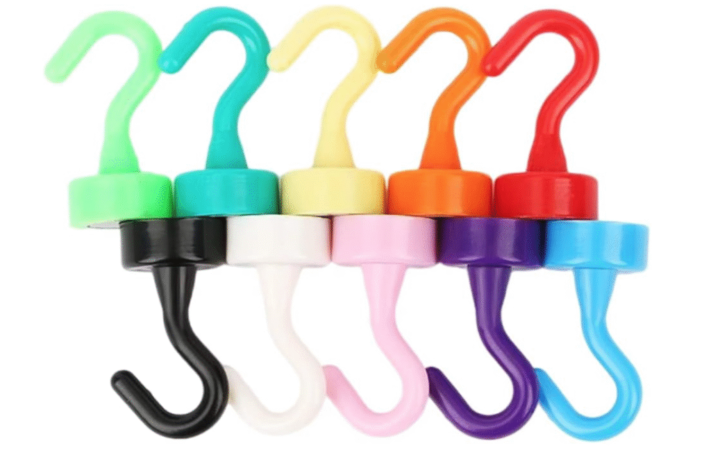 christmas gift ideas for teachers - colorful magnetic hooks