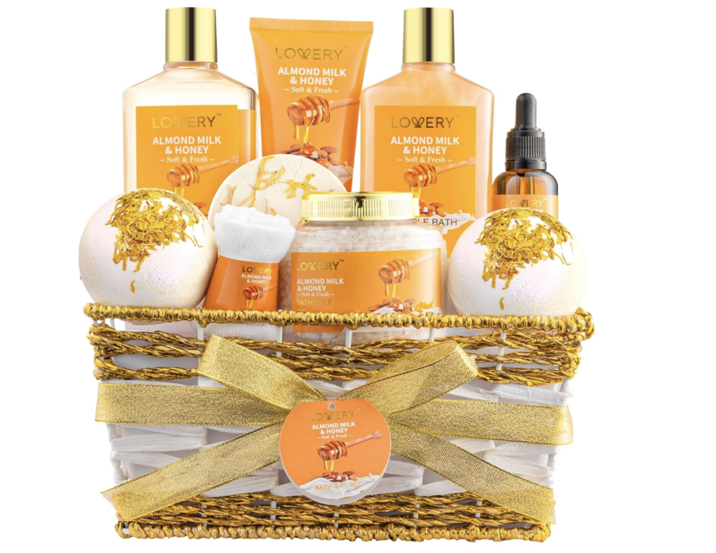 spa self care basket - valentine's day gift baskets for her