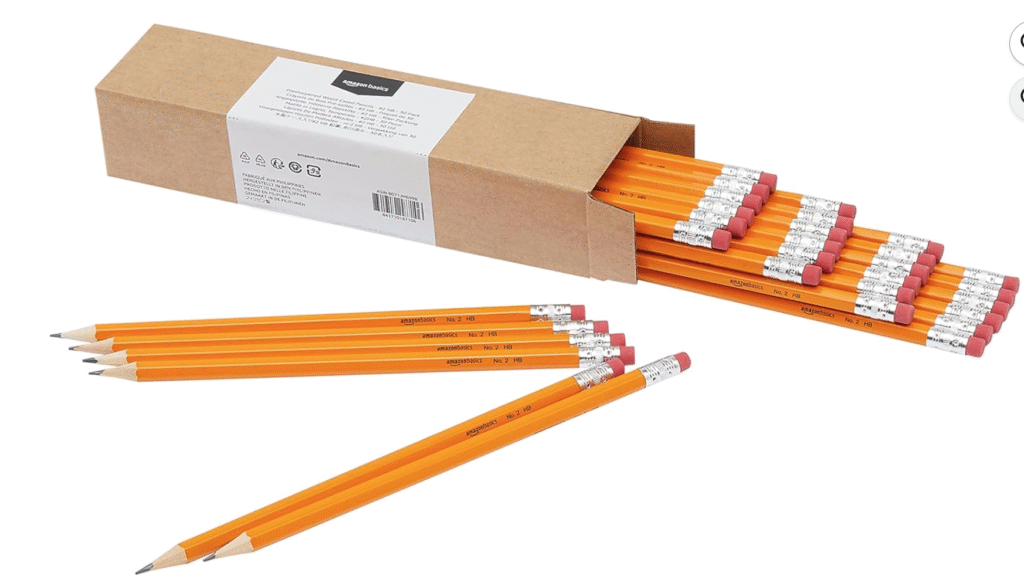 welcome back to school - amazon basics 30 ct. presharpened pencils