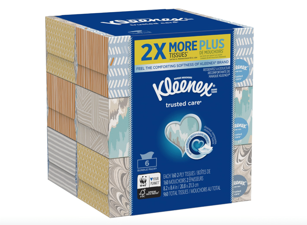 back to school - a box of kleenex for school supplies #2