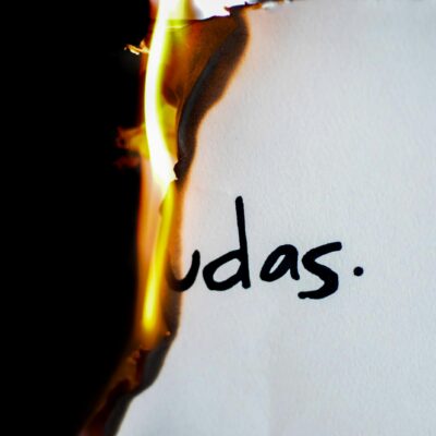 life lesson quotes - Judas's name burning