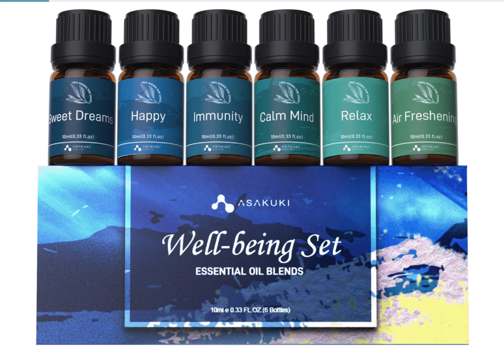 30 day glow up challenge - well-being essential oil set