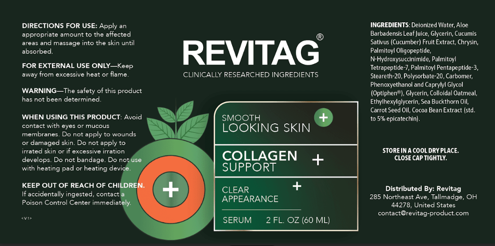 Revitag product label