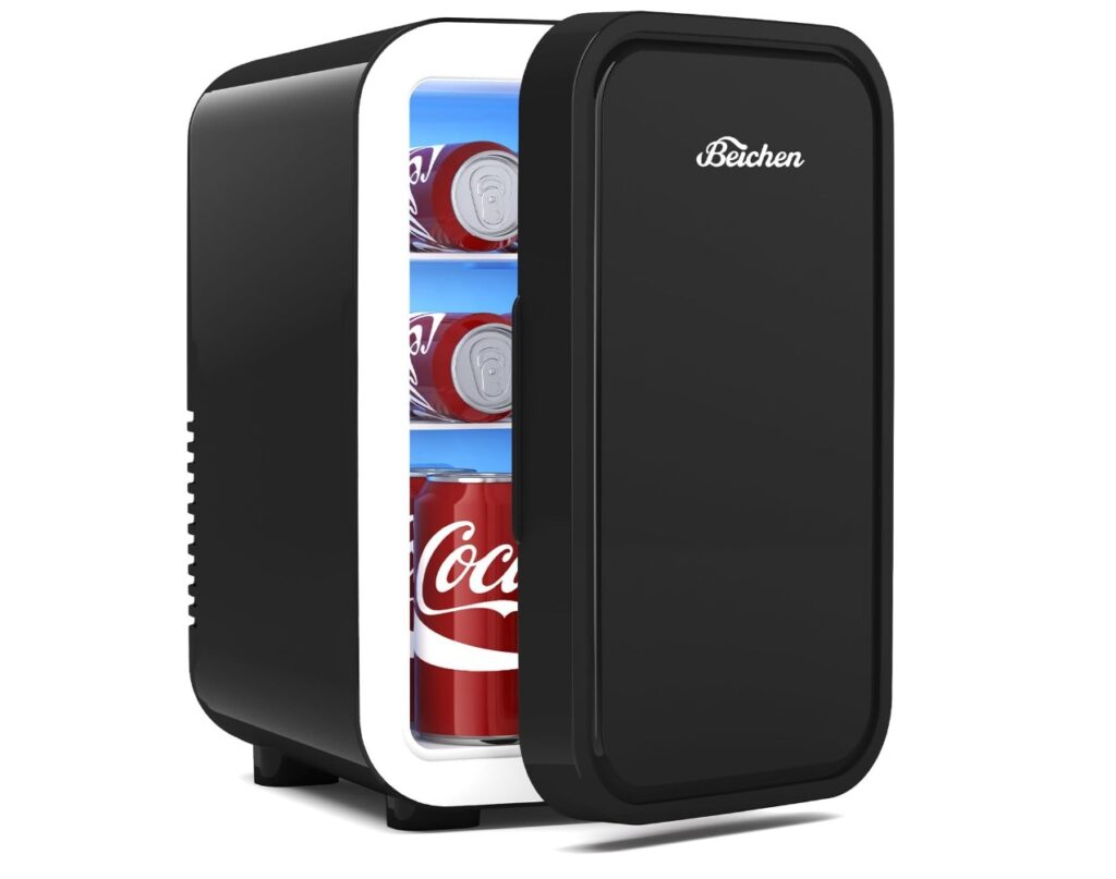 6L Mini Fridge with Cooler & Warmer – For Room, Office, or Car